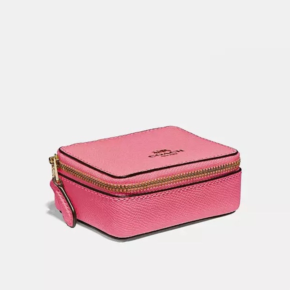 Coach Triple Pill Box - Vibrant Pink - Picture 1 of 10